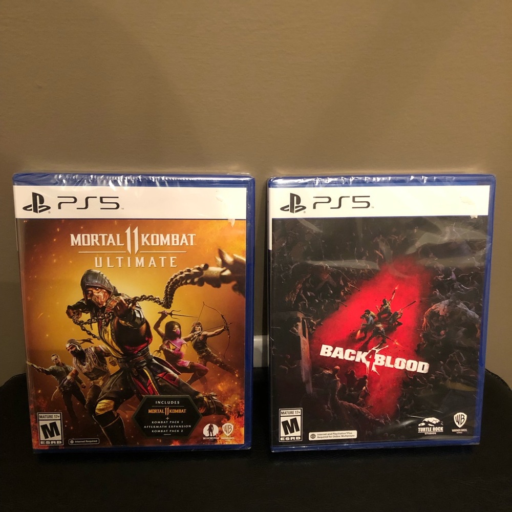 ps5 game mortal kombat or back 4 blood
